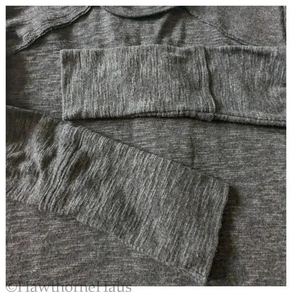 FREE PEOPLE We The Free Oversized Cowl Neck Sweater Tunic Top Size M Marled Grey